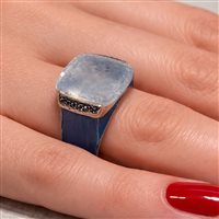 Anello Lucos Donna in Argento ES 902-BIANCO - ES 902-BIANCO